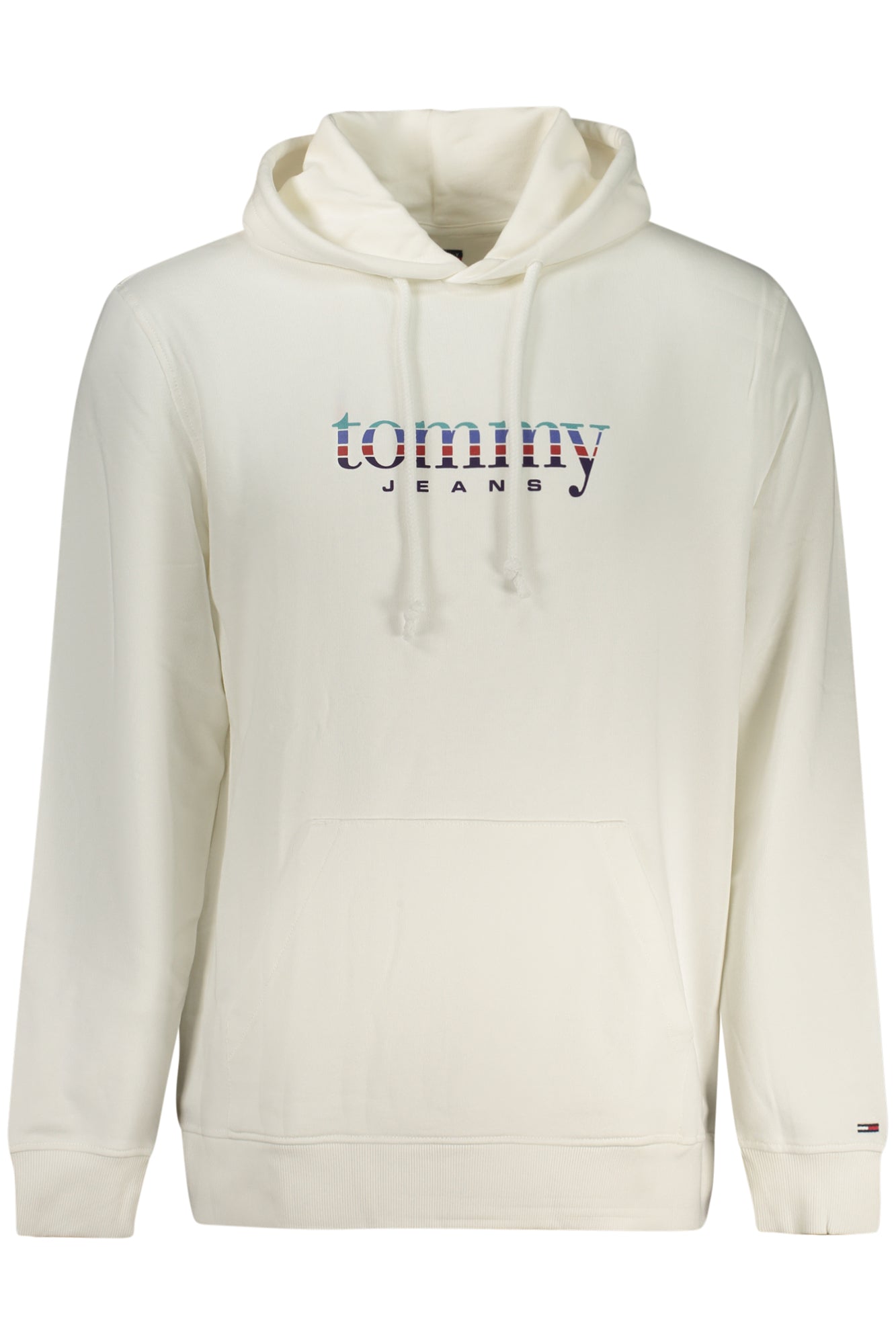 TOMMY HILFIGER FELPA SENZA ZIP UOMO BIANCO TAGLIA = L