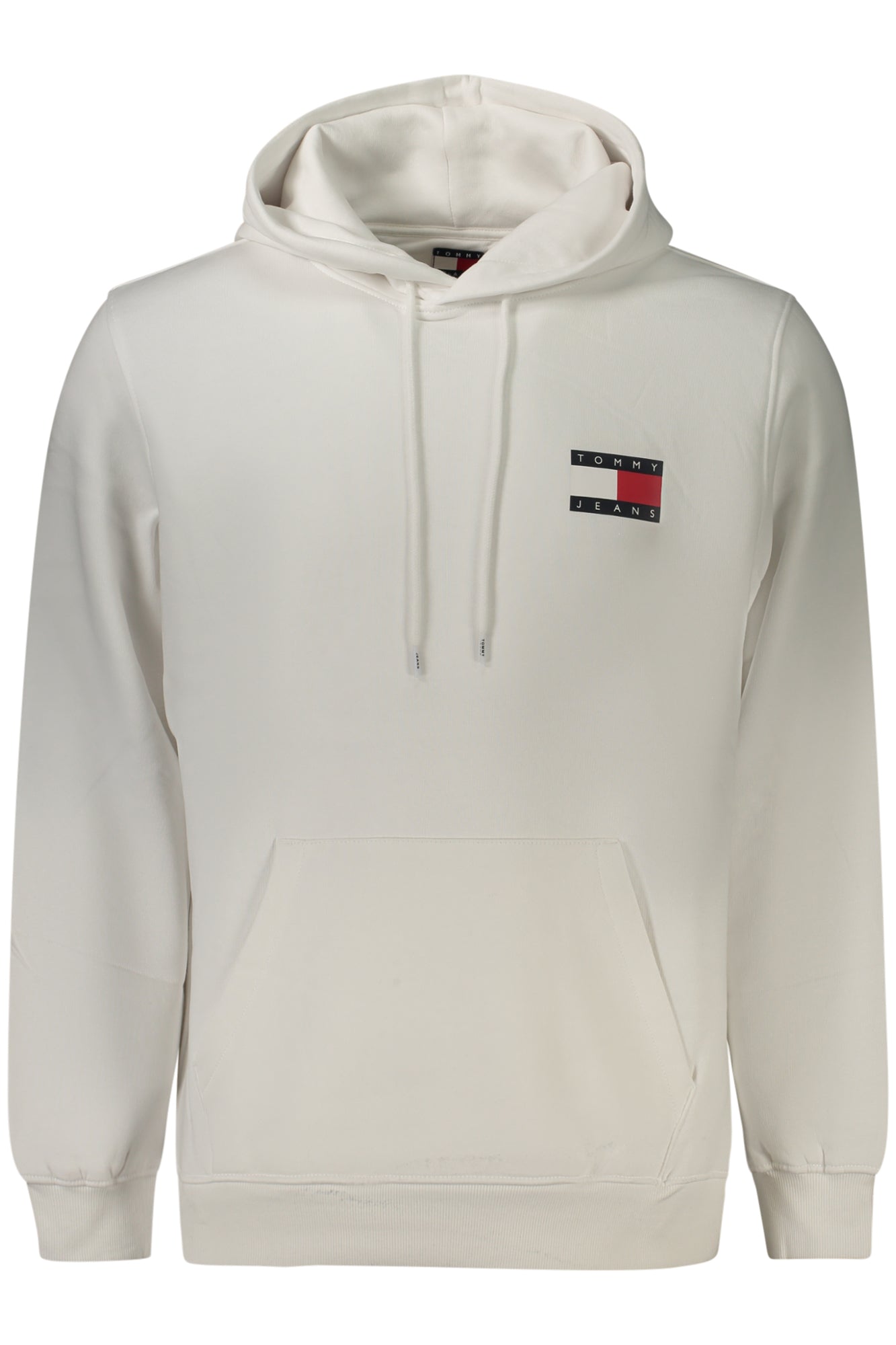 TOMMY HILFIGER FELPA SENZA ZIP UOMO BIANCO TAGLIA = S
