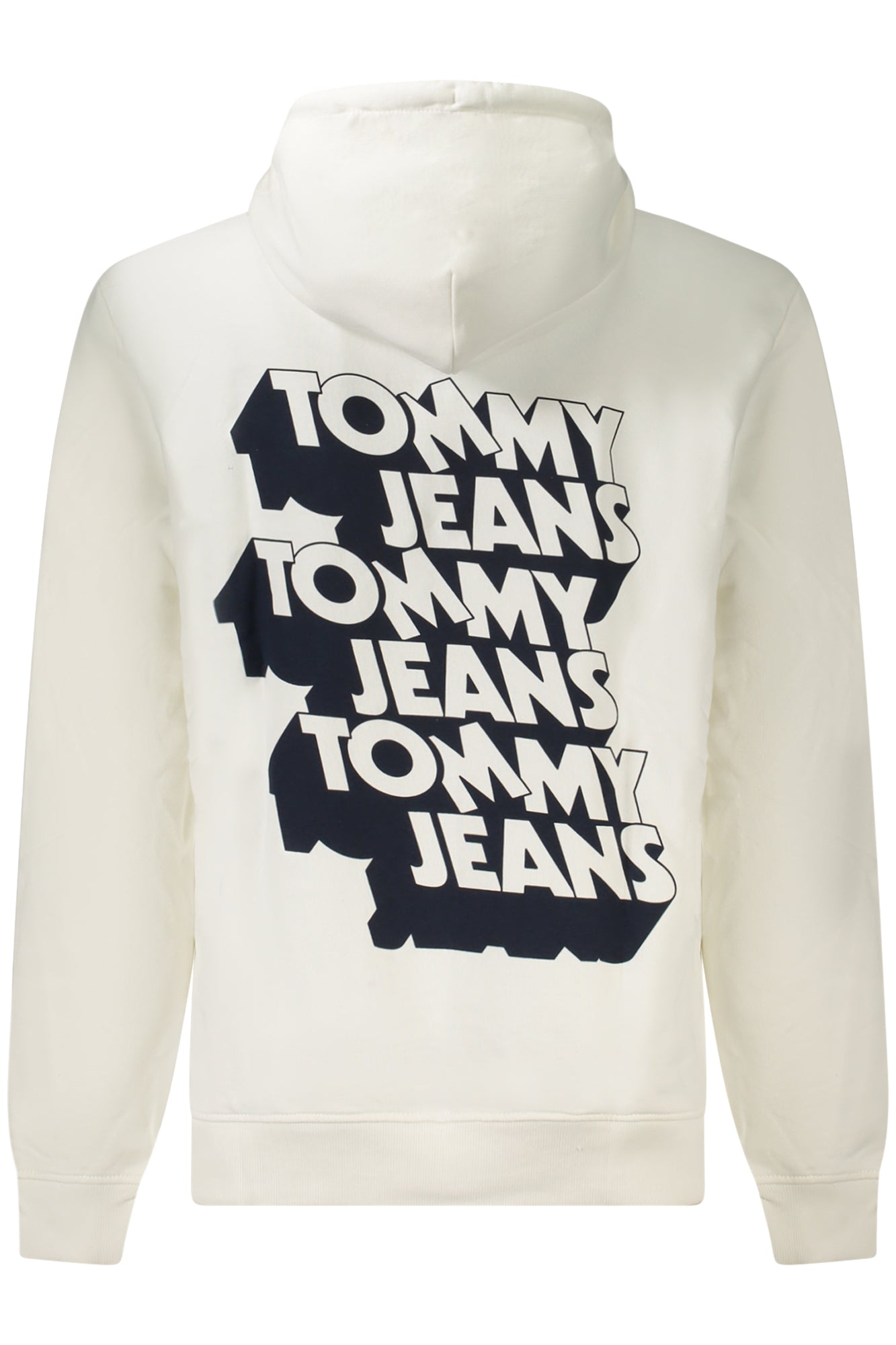 TOMMY HILFIGER FELPA SENZA ZIP UOMO BIANCO TAGLIA = XL