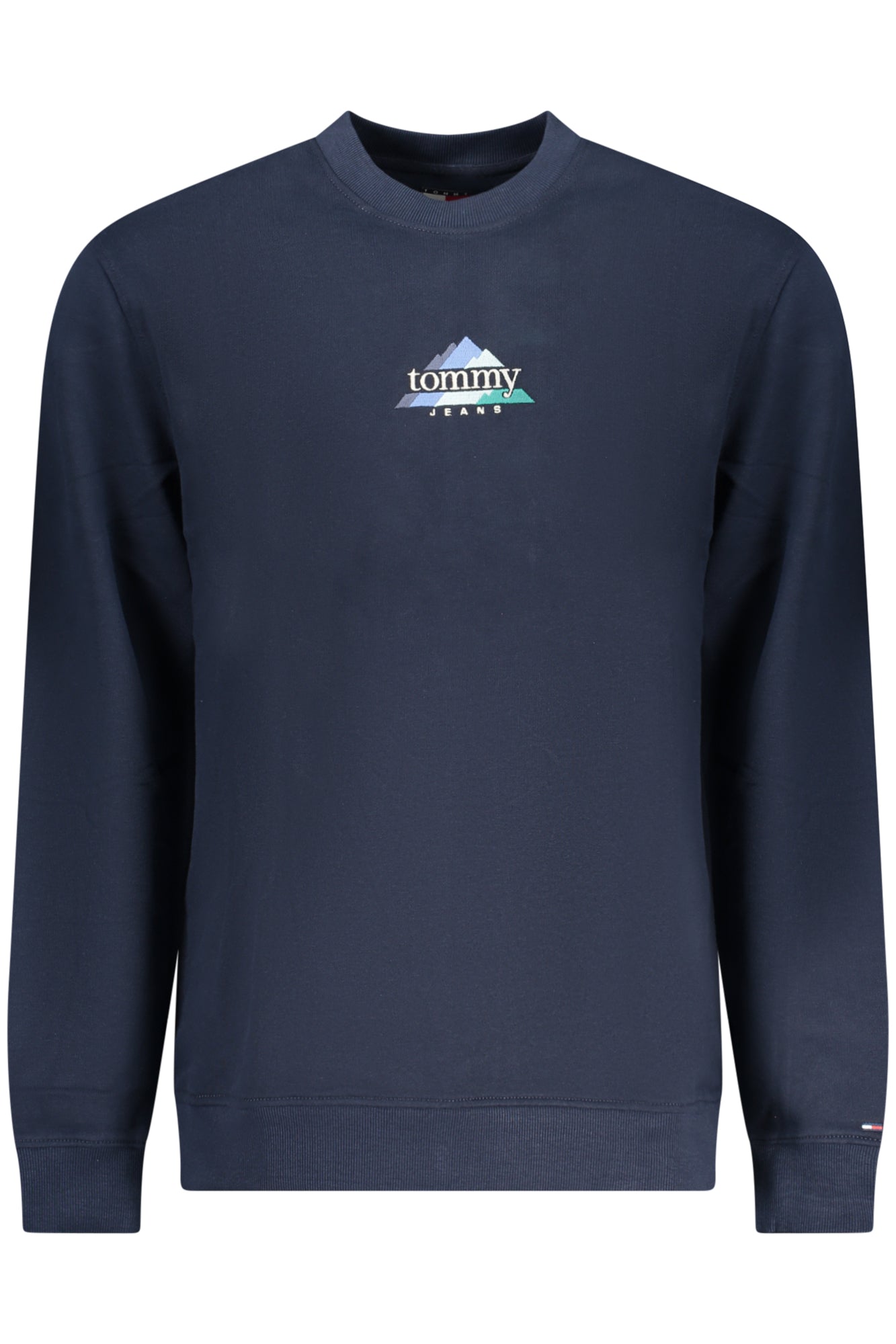 TOMMY HILFIGER FELPA SENZA ZIP UOMO BLU TAGLIA = M