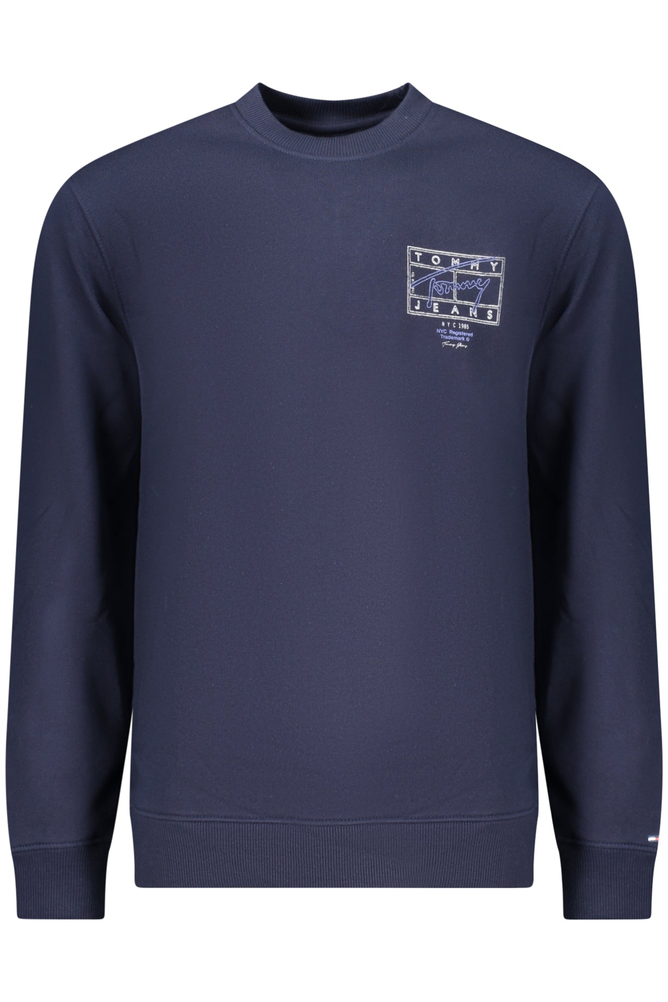 TOMMY HILFIGER FELPA SENZA ZIP UOMO BLU TAGLIA = 2XL