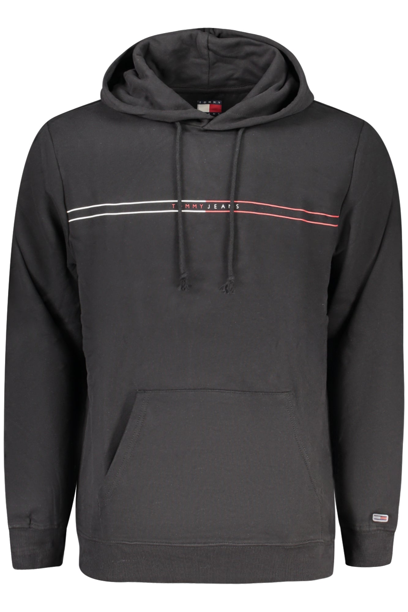 TOMMY HILFIGER FELPA SENZA ZIP UOMO NERO TAGLIA = 2XL