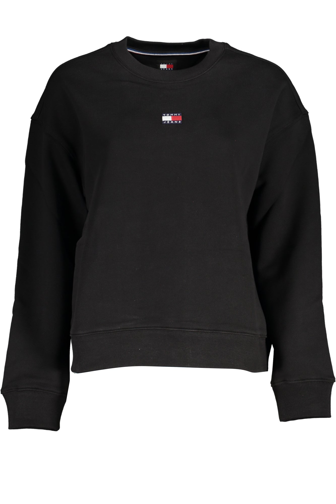TOMMY HILFIGER FELPA SENZA ZIP UOMO NERO TAGLIA = M