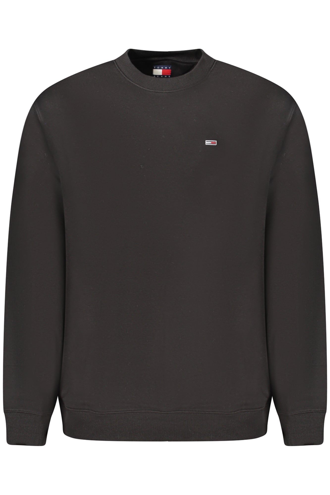TOMMY HILFIGER FELPA SENZA ZIP UOMO NERO TAGLIA = M