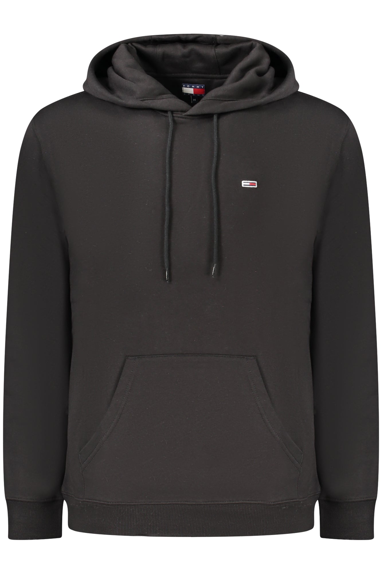 TOMMY HILFIGER FELPA SENZA ZIP UOMO NERO TAGLIA = L