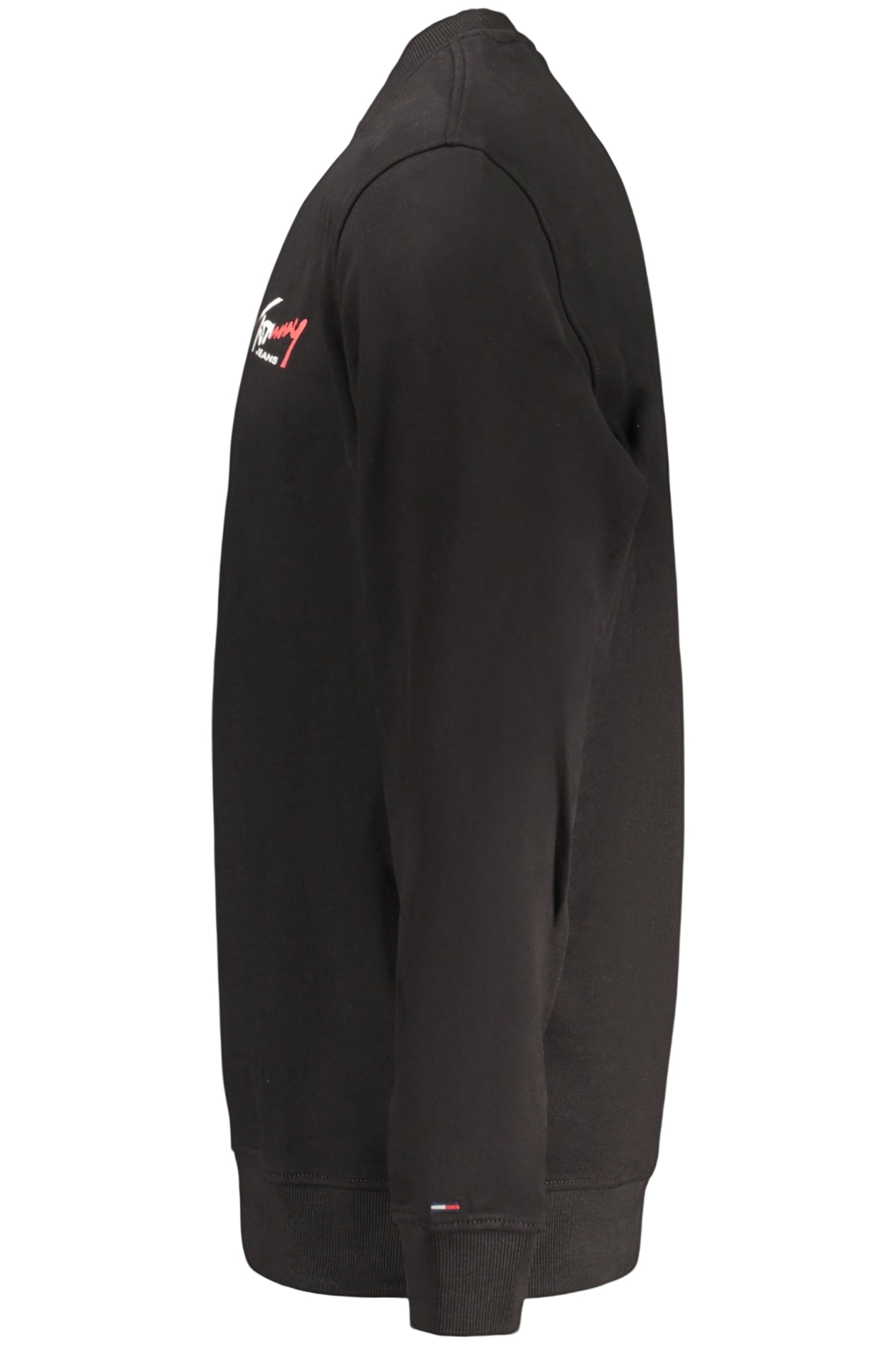 TOMMY HILFIGER FELPA SENZA ZIP UOMO NERO TAGLIA = S