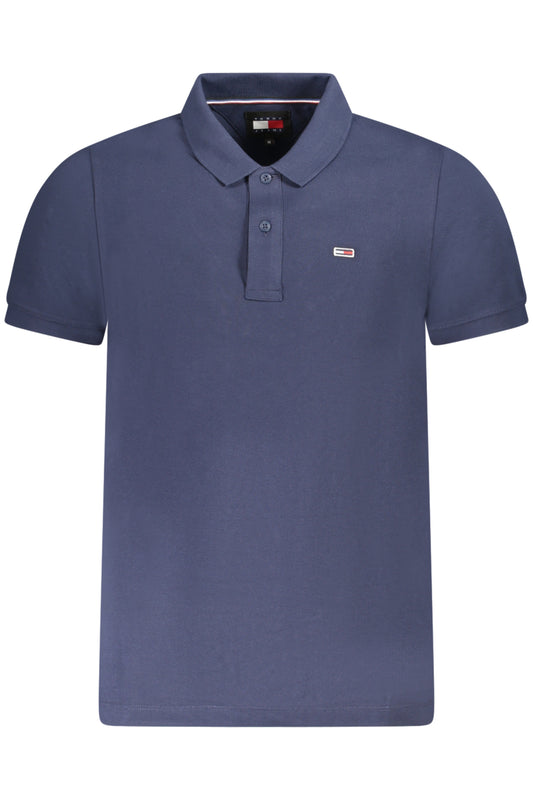 TOMMY HILFIGER POLO MANICHE CORTE UOMO BLU TAGLIA = 2XL