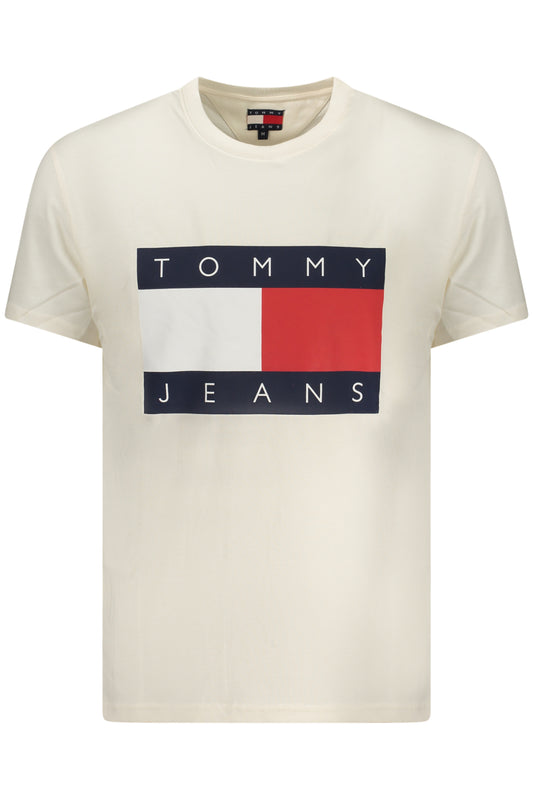 TOMMY HILFIGER T-SHIRT MANICHE CORTE UOMO BIANCO TAGLIA = L
