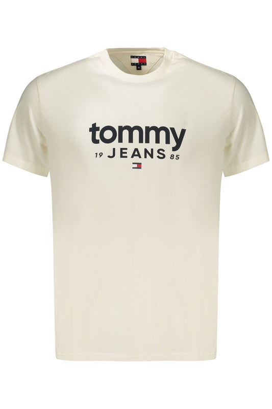 TOMMY HILFIGER T-SHIRT MANICHE CORTE UOMO BIANCO TAGLIA = M
