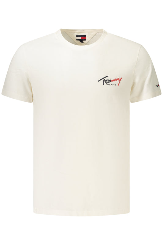 TOMMY HILFIGER T-SHIRT MANICHE CORTE UOMO BIANCO TAGLIA = L