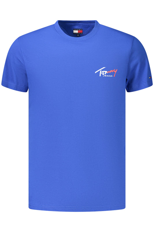 TOMMY HILFIGER T-SHIRT MANICHE CORTE UOMO BLU TAGLIA = M