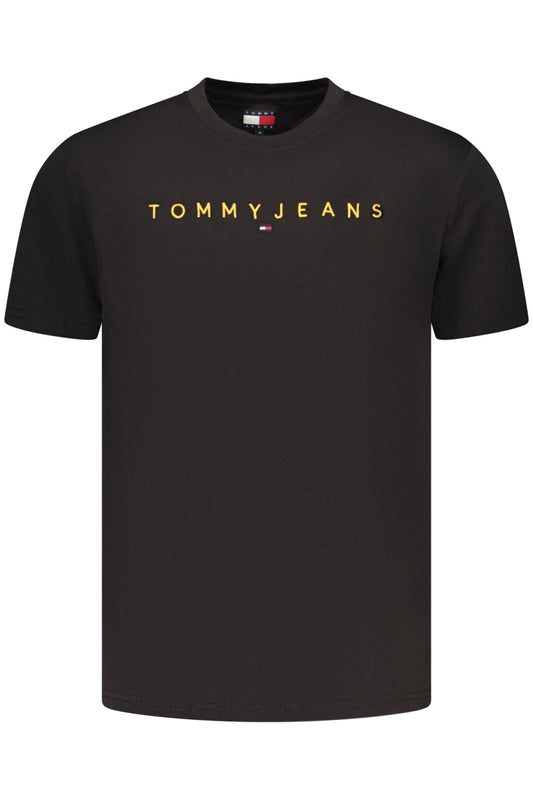 TOMMY HILFIGER T-SHIRT MANICHE CORTE UOMO NERO TAGLIA = XL