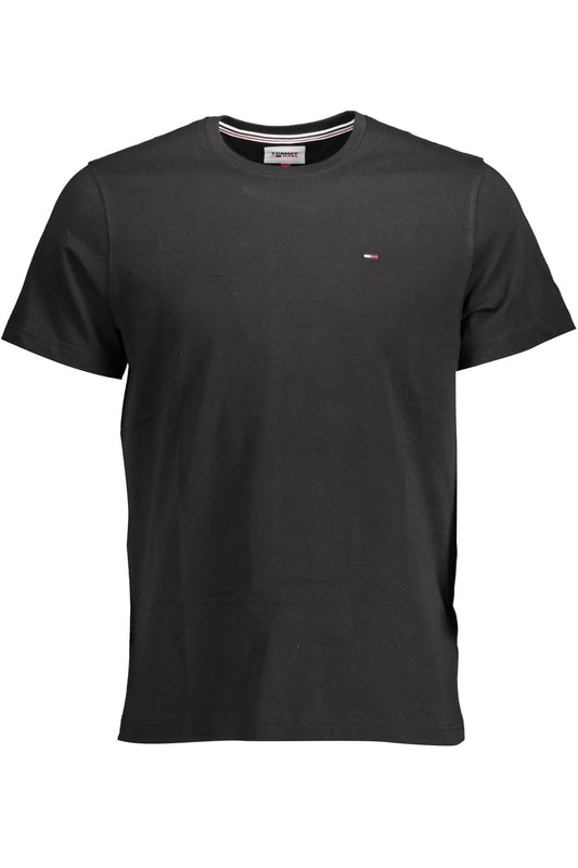 TOMMY HILFIGER T-SHIRT MANICHE CORTE UOMO NERO TAGLIA = S