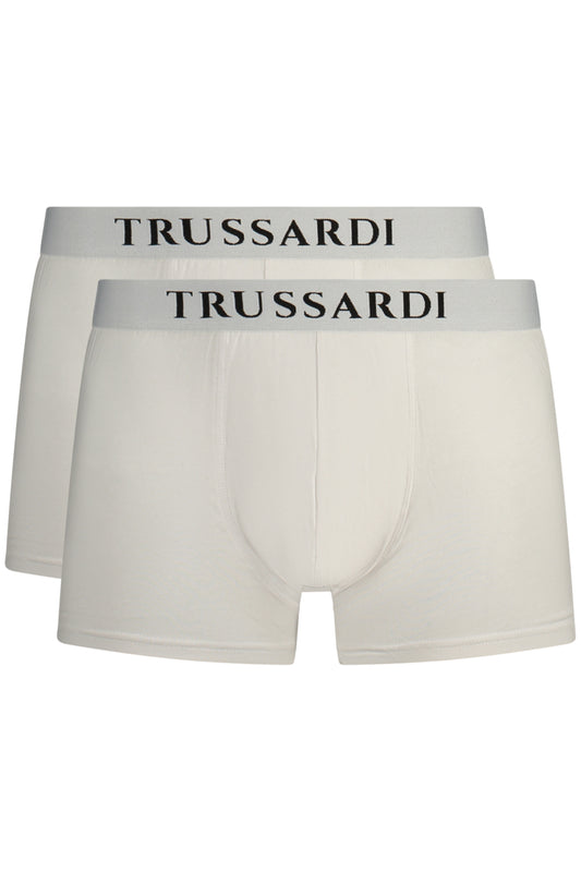 TRUSSARDI BOXER UOMO BIANCO TAGLIA = L