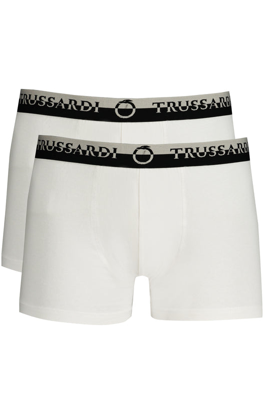TRUSSARDI BOXER UOMO BIANCO TAGLIA = L