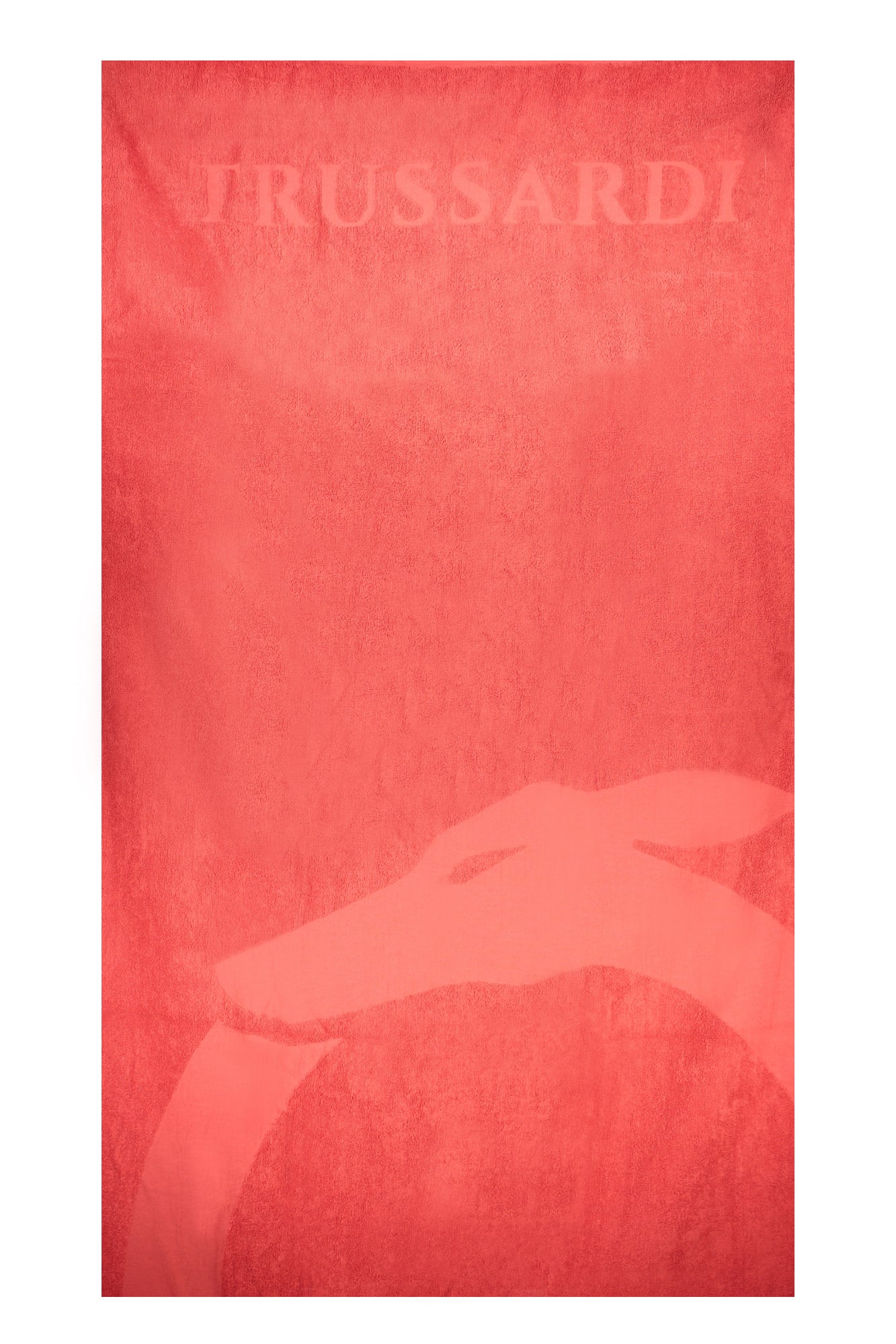 TRUSSARDI JEANS TELO MARE DONNA ROSSO TAGLIA = UNI