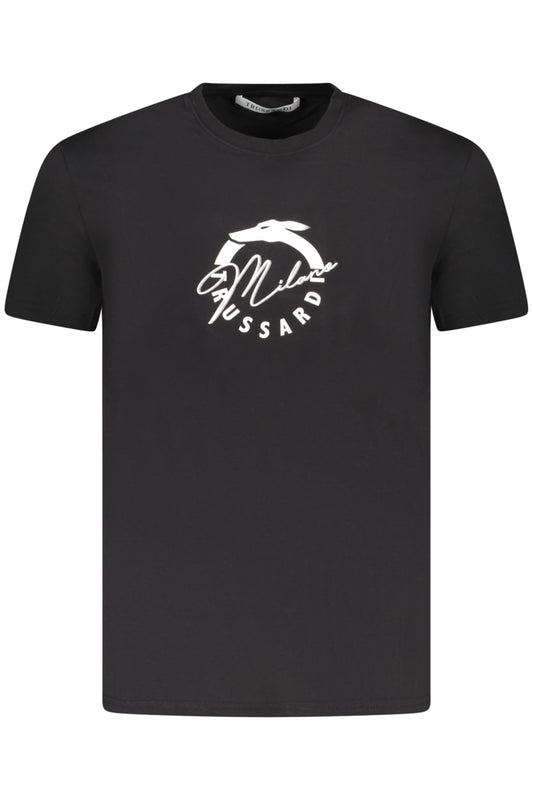 TRUSSARDI T-SHIRT MANICHE CORTE UOMO NERO TAGLIA = S