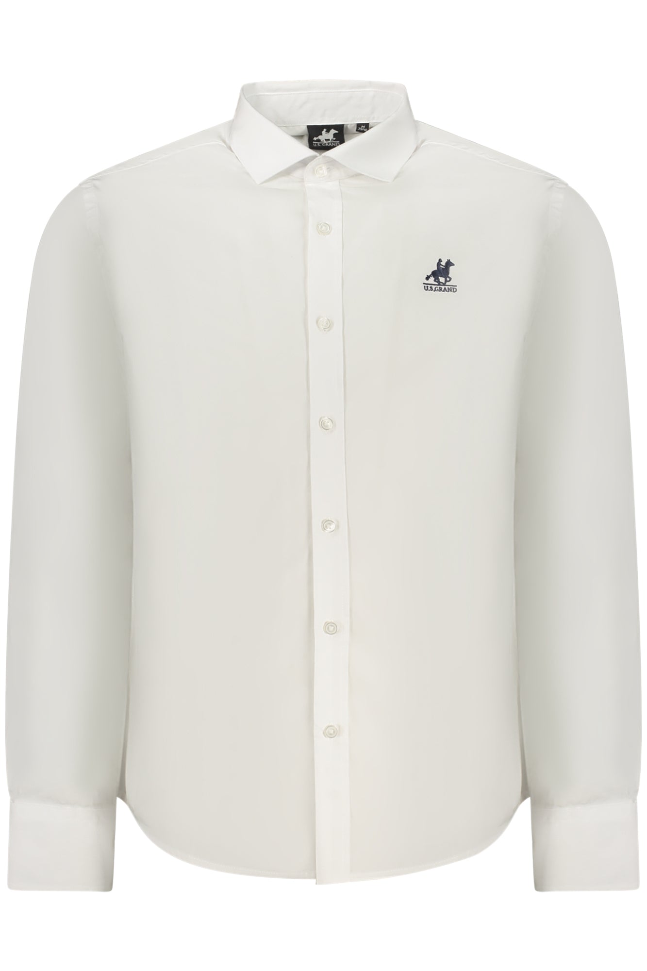 U.S. GRAND CAMICIA MANICHE LUNGHE UOMO BIANCO TAGLIA = S