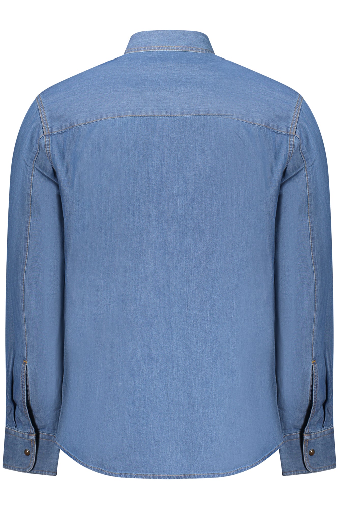U.S. GRAND CAMICIA MANICHE LUNGHE UOMO BLU TAGLIA = L