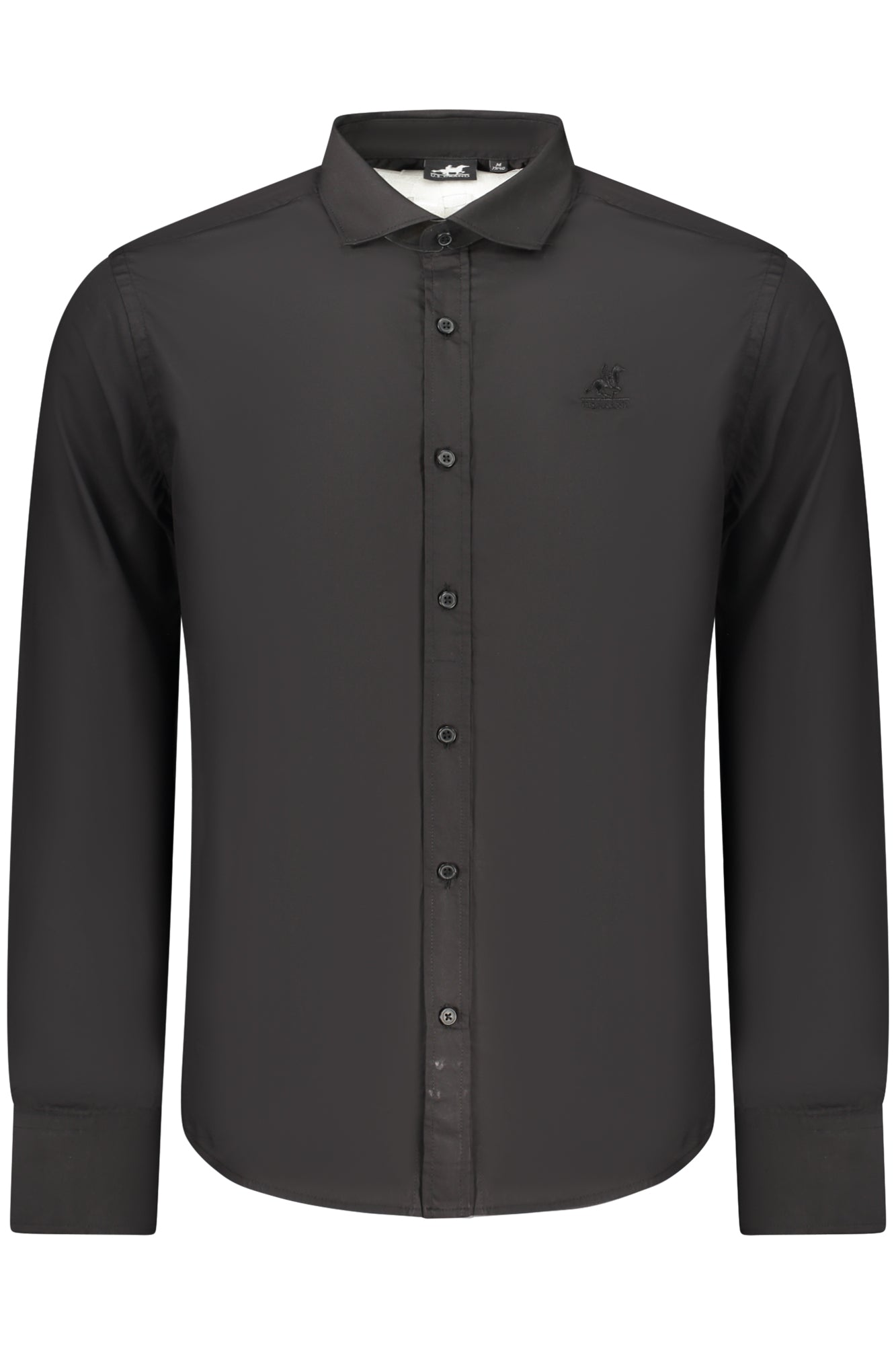U.S. GRAND CAMICIA MANICHE LUNGHE UOMO NERO TAGLIA = XL