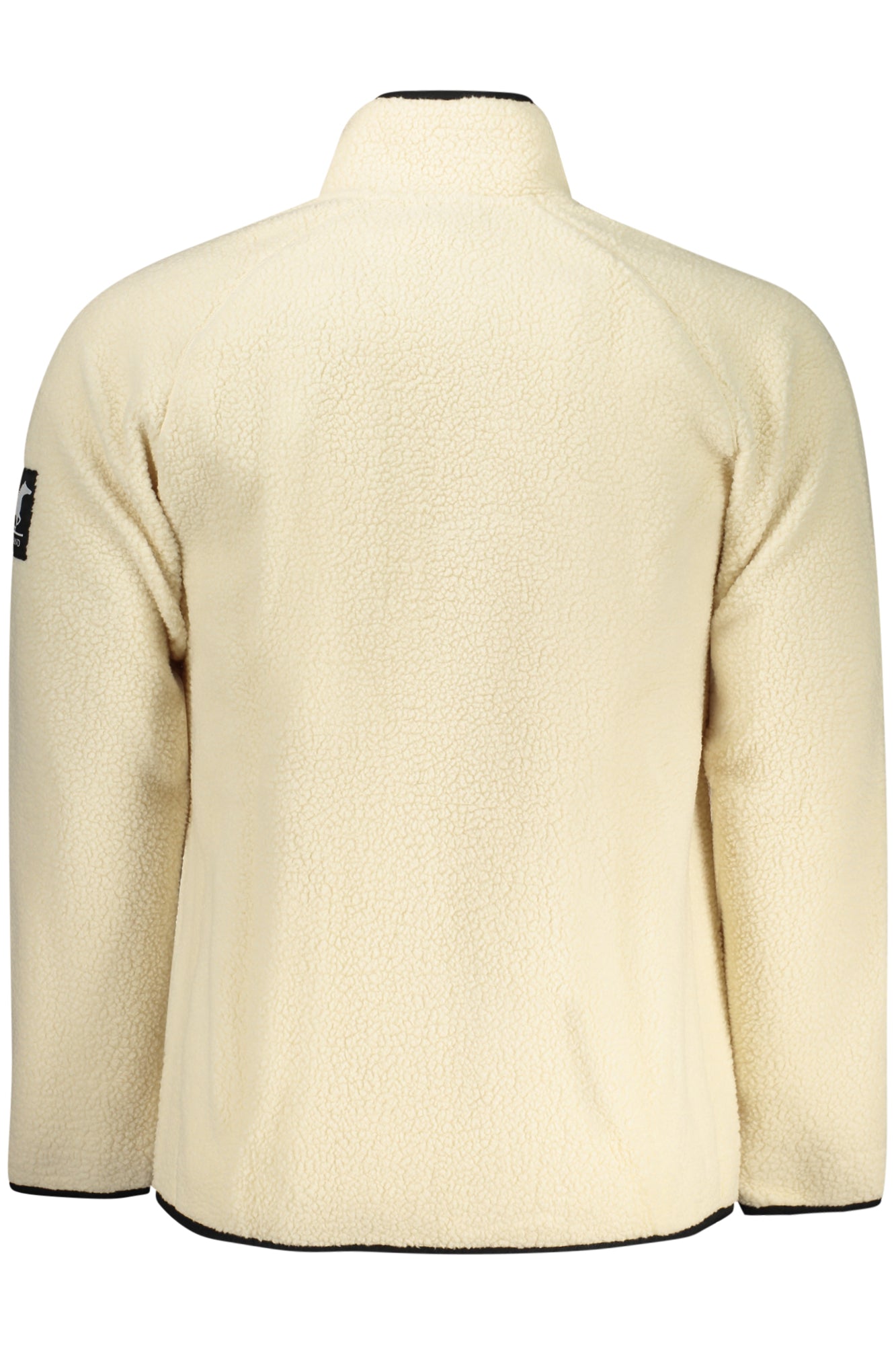 U.S. GRAND FELPA CON ZIP UOMO BIANCO TAGLIA = M