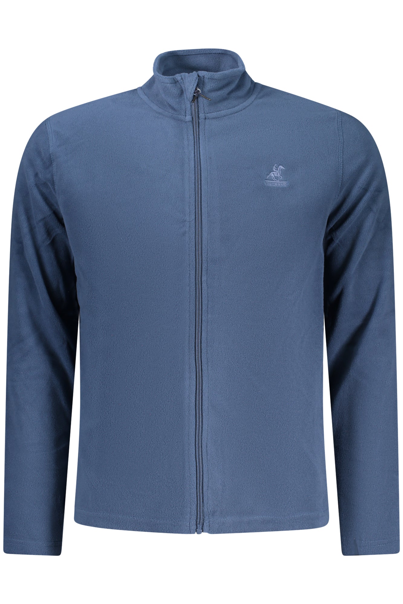 U.S. GRAND FELPA CON ZIP UOMO BLU TAGLIA = S