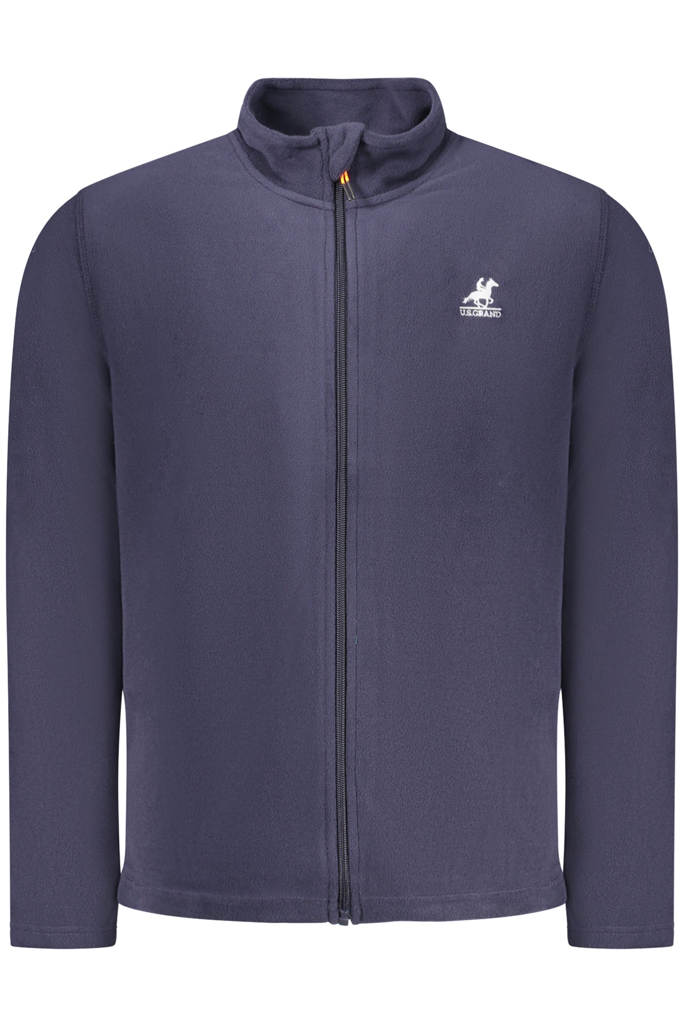 U.S. GRAND FELPA CON ZIP UOMO BLU TAGLIA = 3XL