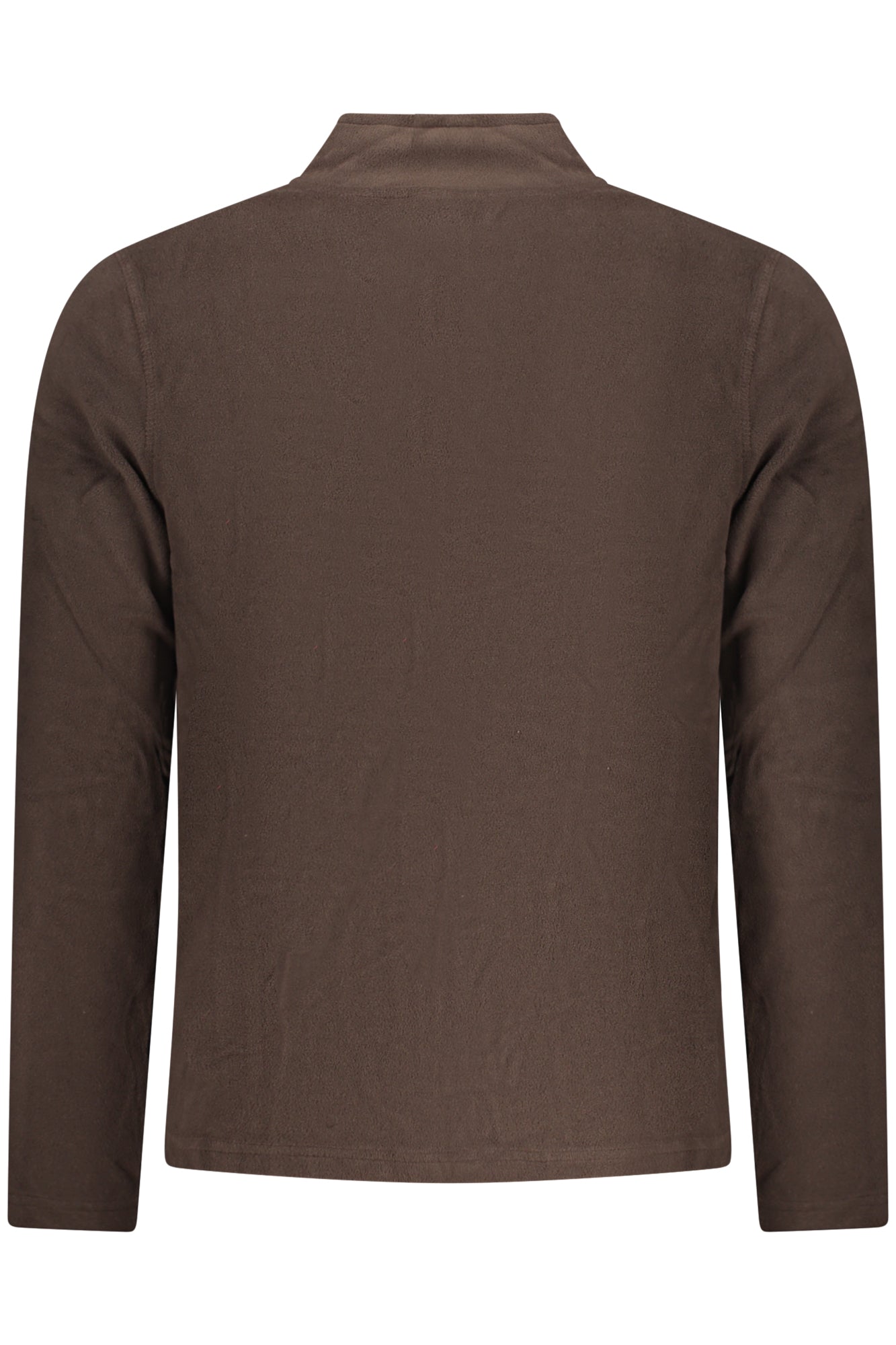 U.S. GRAND FELPA CON ZIP UOMO MARRONE TAGLIA = S