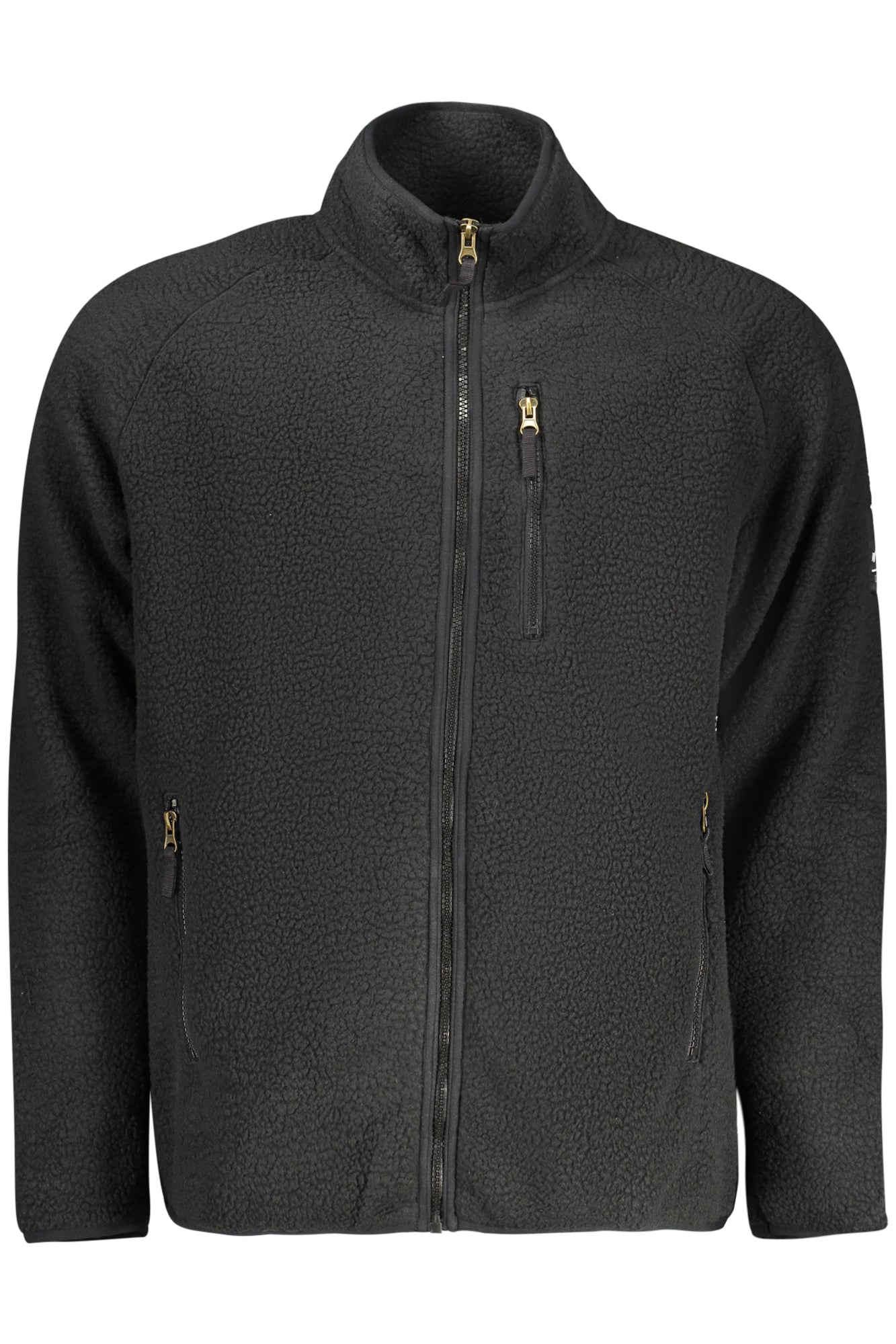U.S. GRAND FELPA CON ZIP UOMO NERO TAGLIA = XL