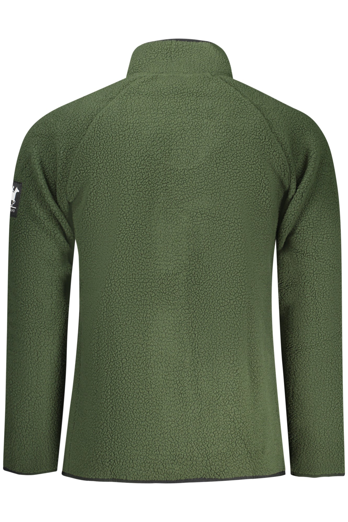U.S. GRAND FELPA CON ZIP UOMO VERDE TAGLIA = XL