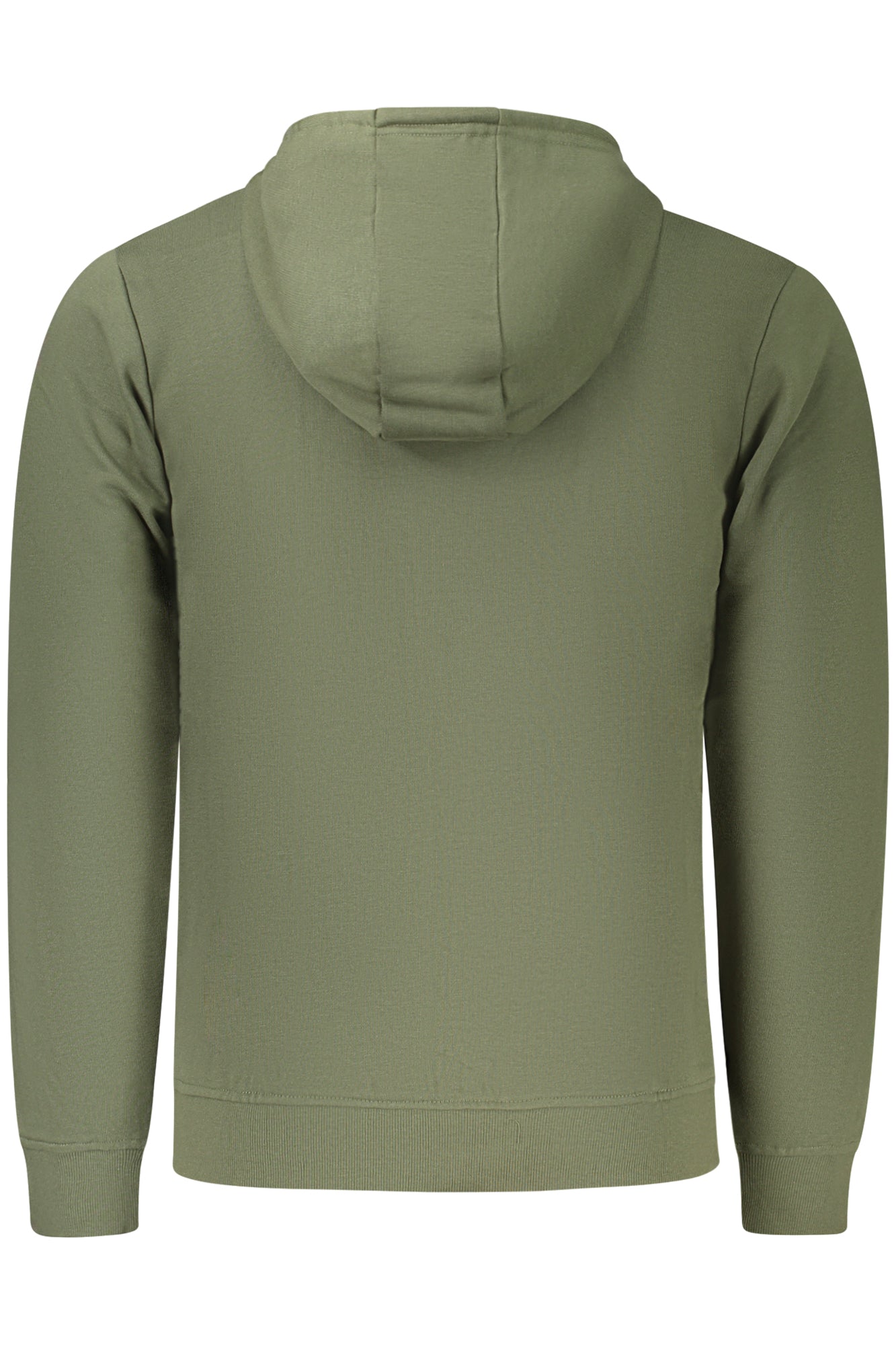 U.S. GRAND FELPA CON ZIP UOMO VERDE TAGLIA = M