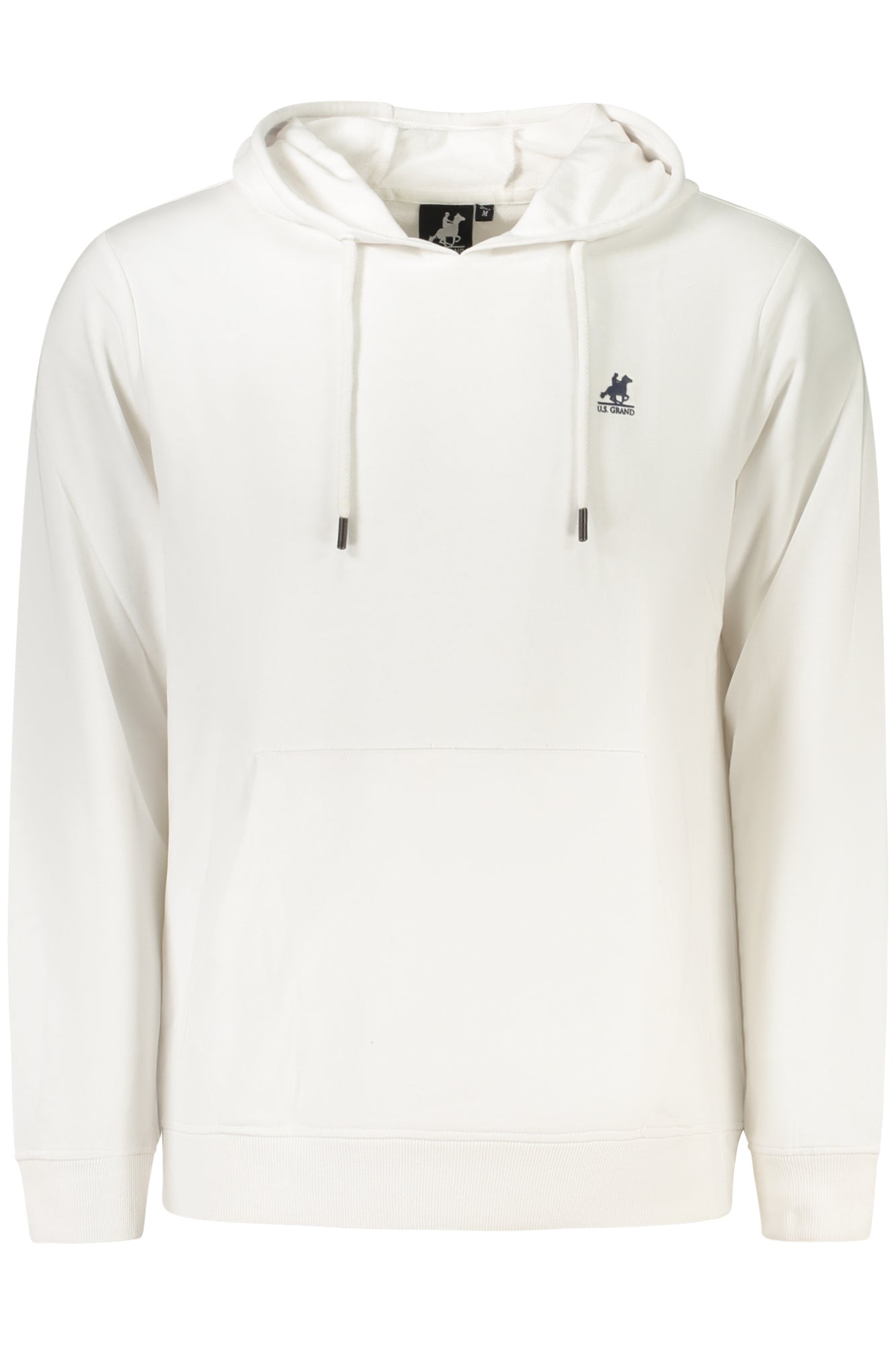 U.S. GRAND FELPA SENZA ZIP UOMO BIANCO TAGLIA = 2XL