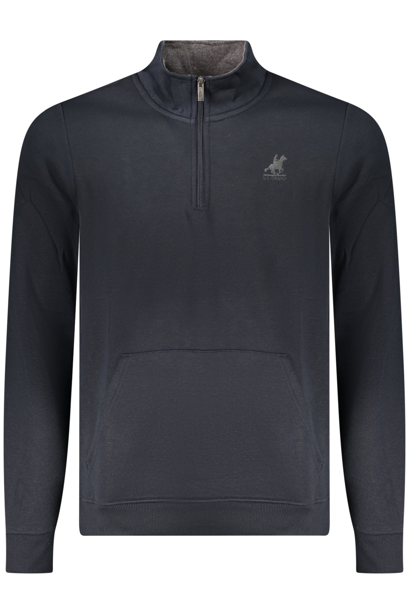 U.S. GRAND FELPA SENZA ZIP UOMO BLU TAGLIA = S
