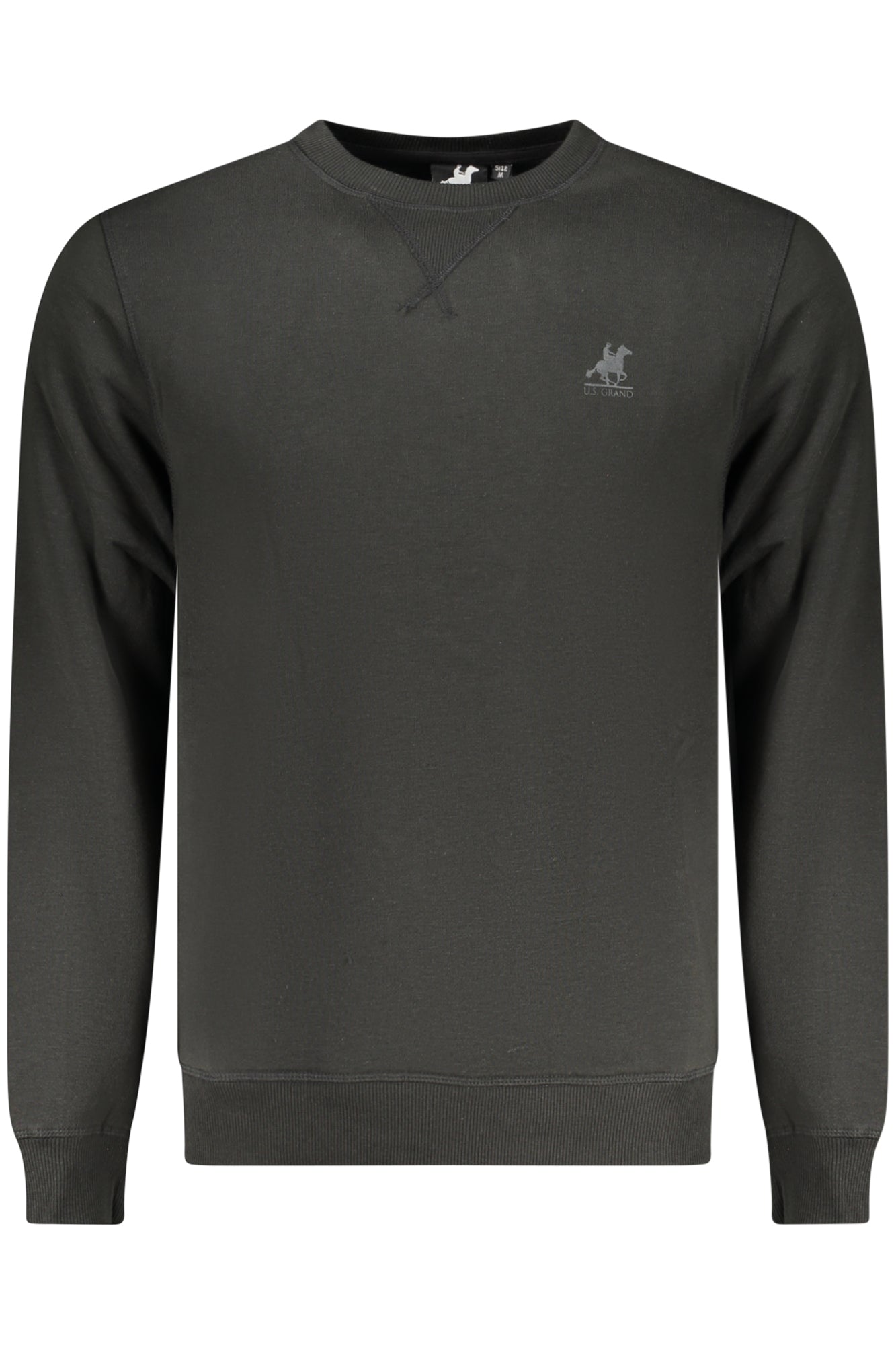 U.S. GRAND FELPA SENZA ZIP UOMO NERO TAGLIA = 2XL