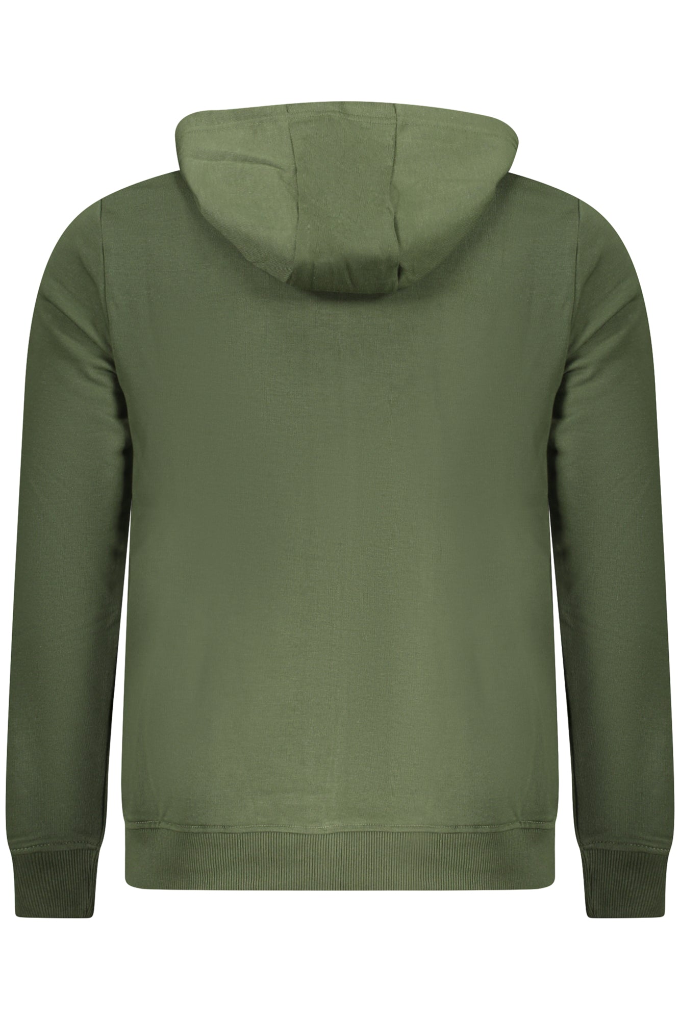 U.S. GRAND FELPA CON ZIP UOMO VERDE TAGLIA = S