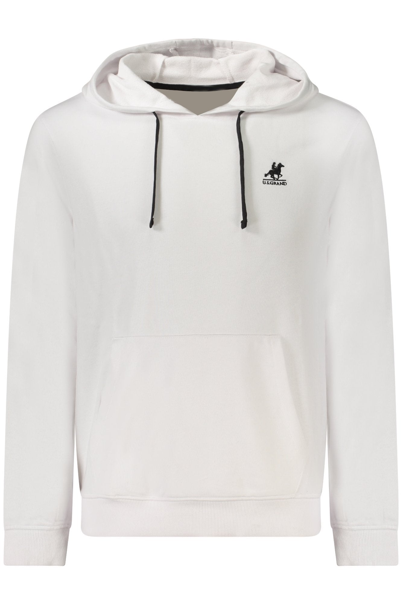 U.S. GRAND FELPA SENZA ZIP UOMO BIANCO TAGLIA = 2XL
