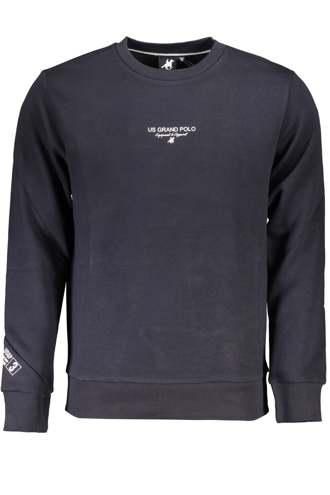 U.S. GRAND FELPA SENZA ZIP UOMO BLU TAGLIA = 2XL