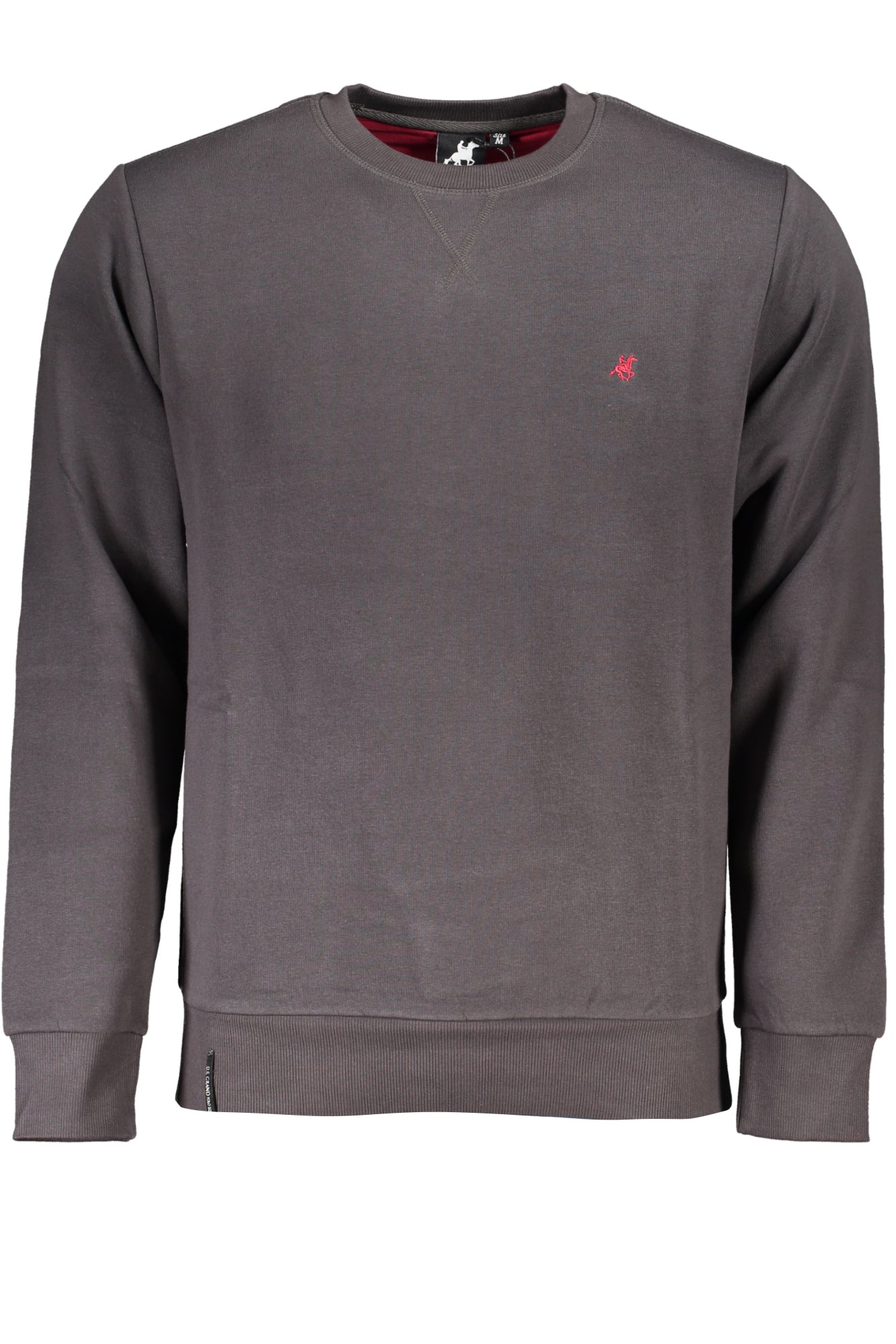U.S. GRAND FELPA SENZA ZIP UOMO GRIGIO TAGLIA = 3XL
