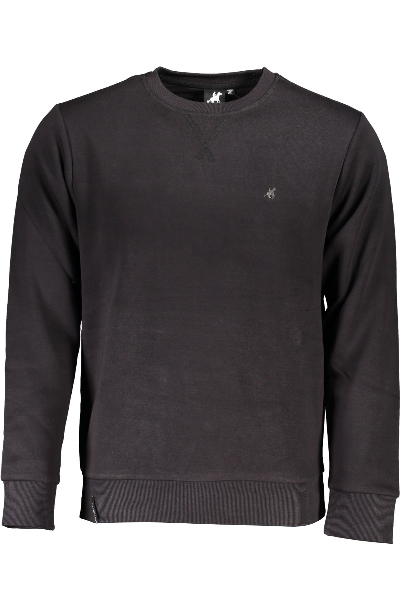 U.S. GRAND FELPA SENZA ZIP UOMO NERO TAGLIA = M