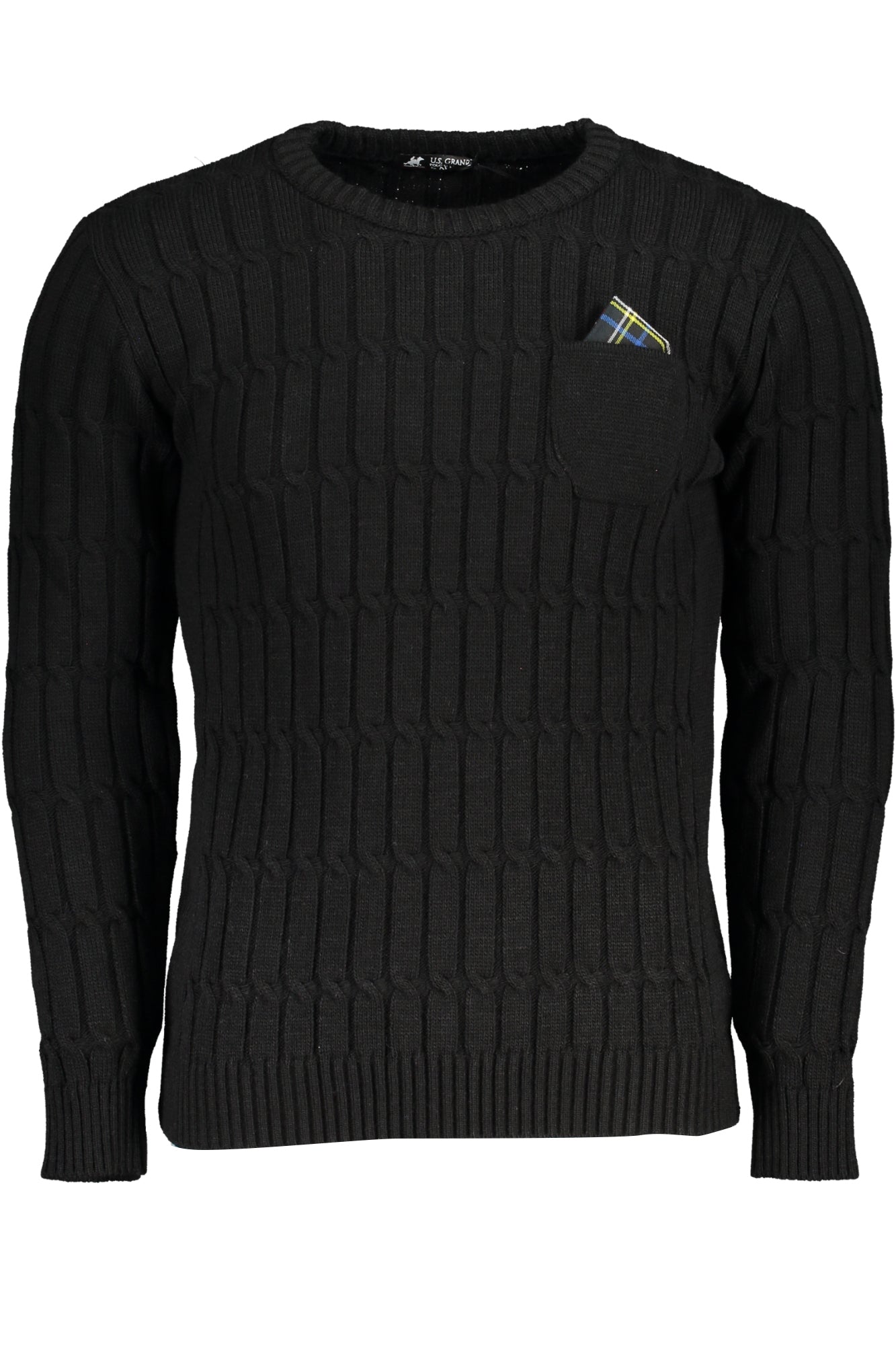 U.S. GRAND MAGLIONE UOMO NERO TAGLIA = 2XL