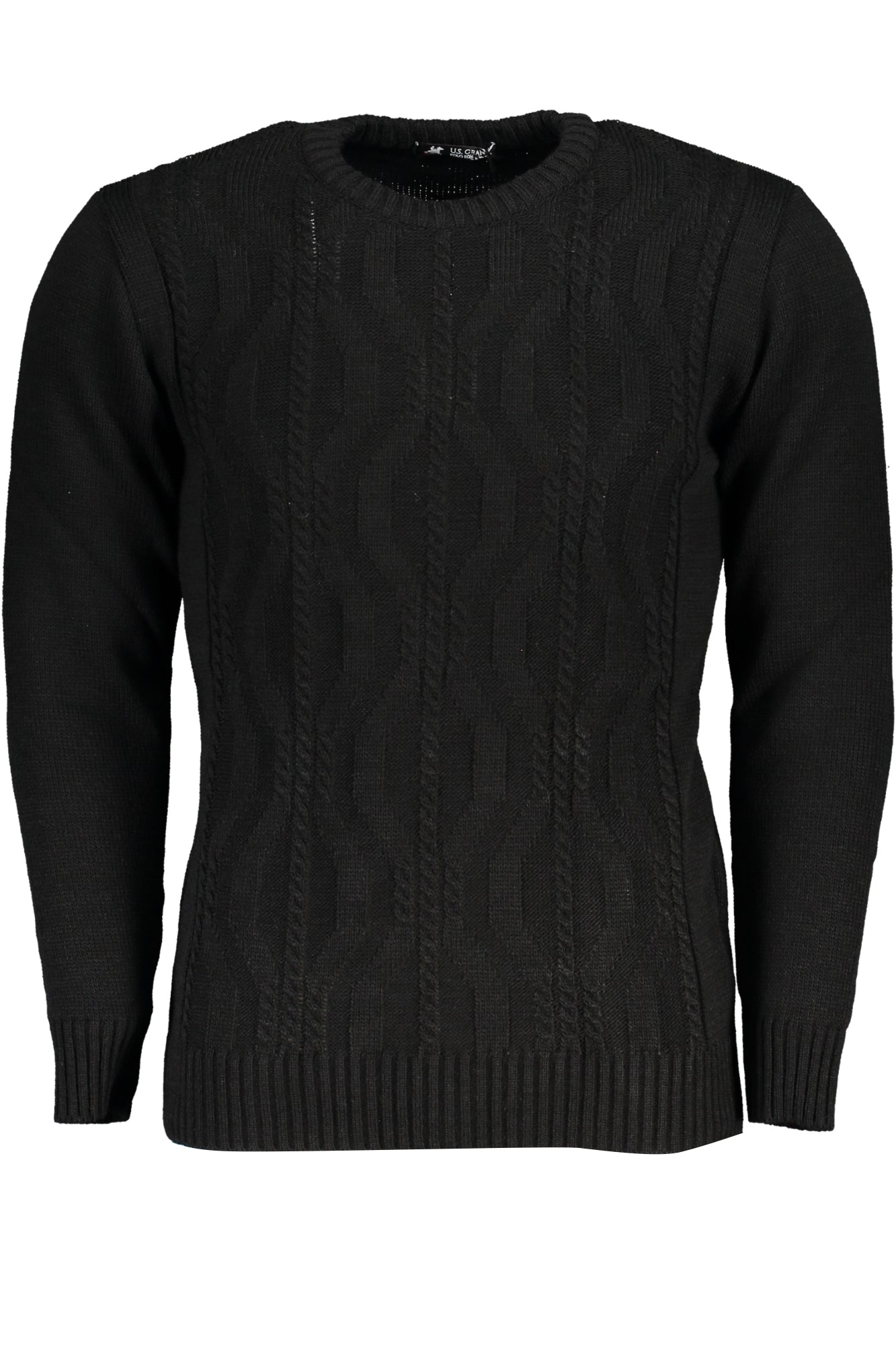 U.S. GRAND MAGLIONE UOMO NERO TAGLIA = XL