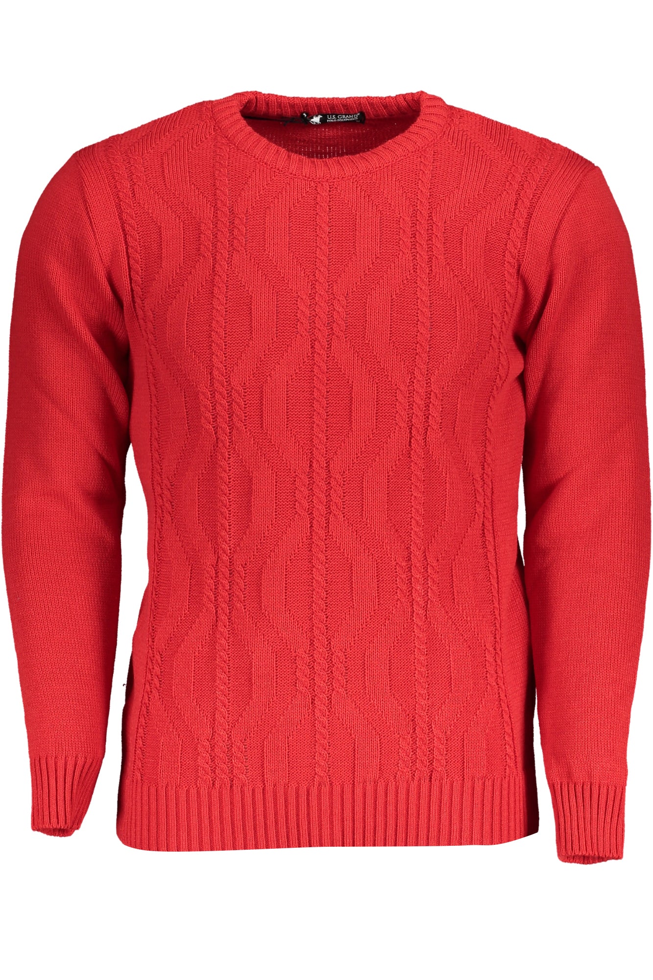 U.S. GRAND MAGLIONE UOMO ROSSO TAGLIA = 2XL