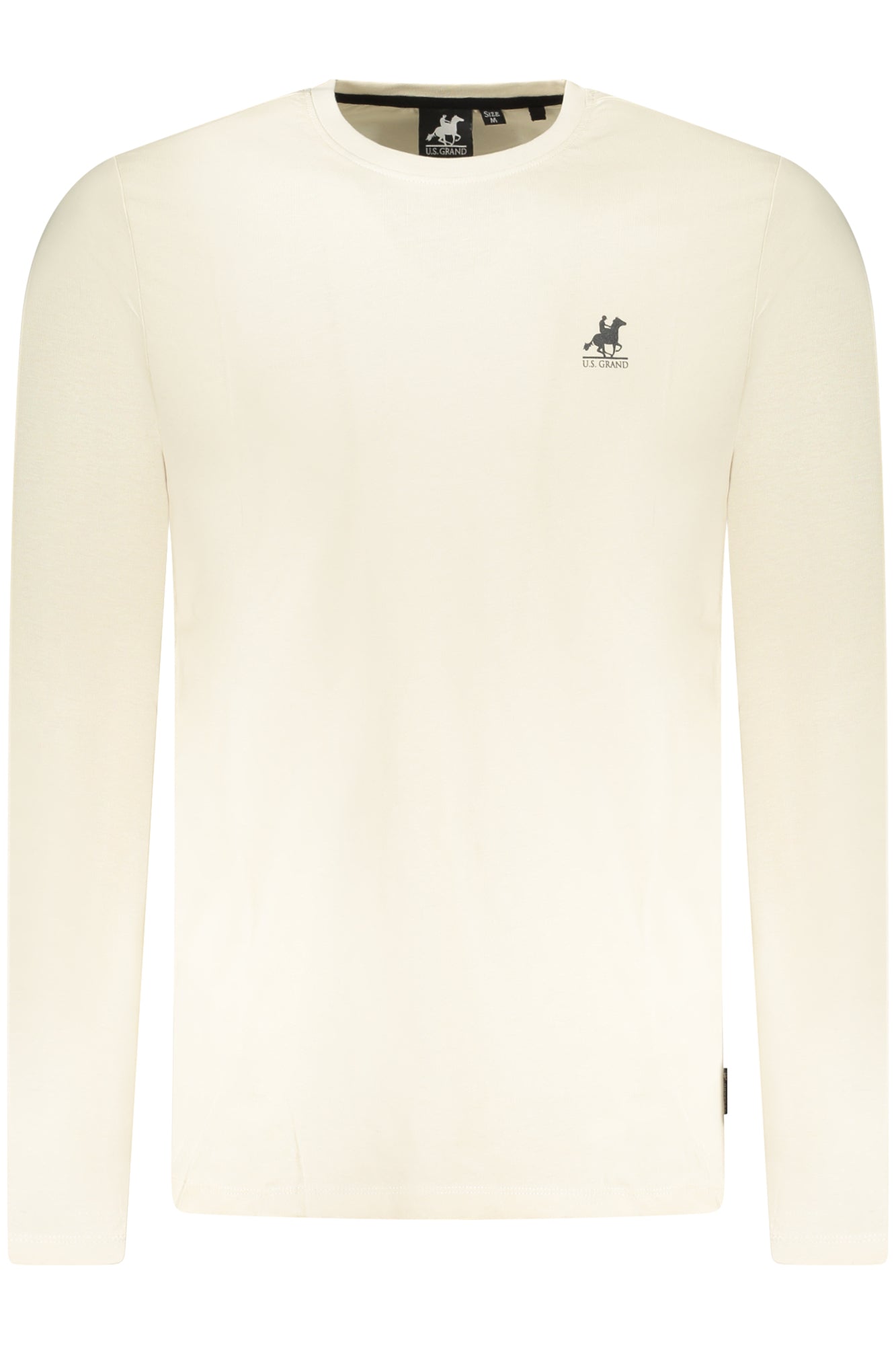 U.S. GRAND T-SHIRT MANICHE LUNGHE UOMO BEIGE TAGLIA = S
