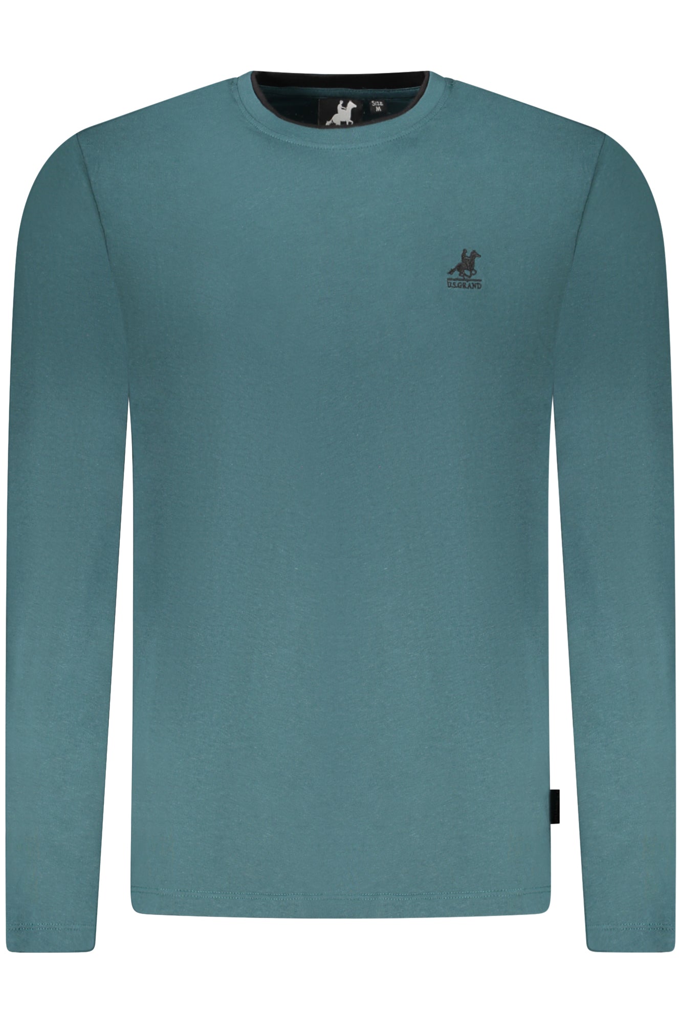 U.S. GRAND T-SHIRT MANICHE LUNGHE UOMO VERDE TAGLIA = L