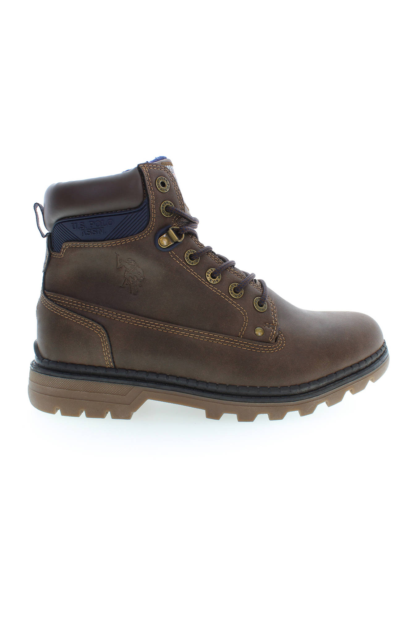 U.S. POLO ASSN. CALZATURA STIVALE UOMO MARRONE TAGLIA = 43