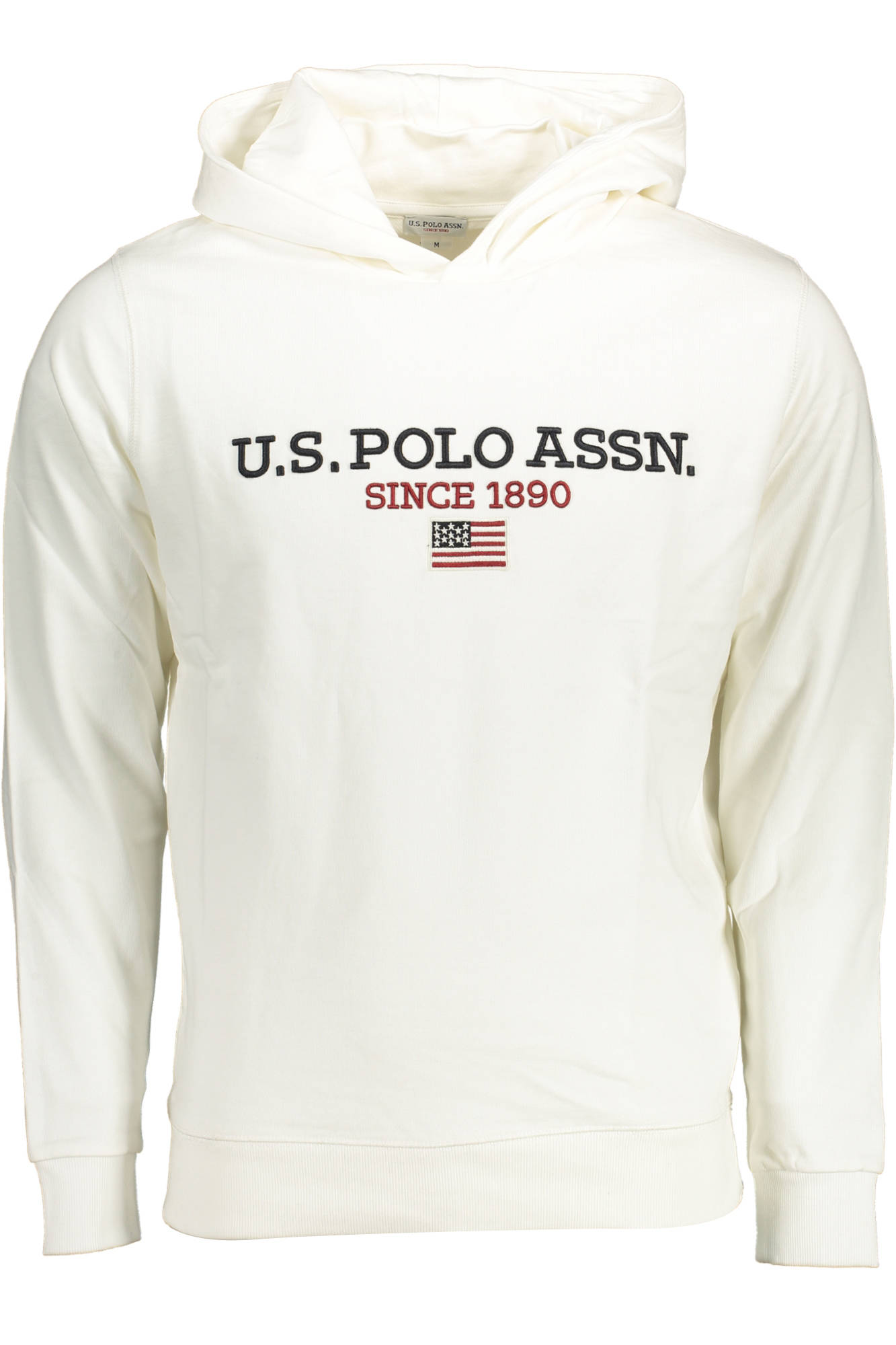 U.S. POLO ASSN. FELPA SENZA ZIP UOMO BIANCO TAGLIA = 2XL