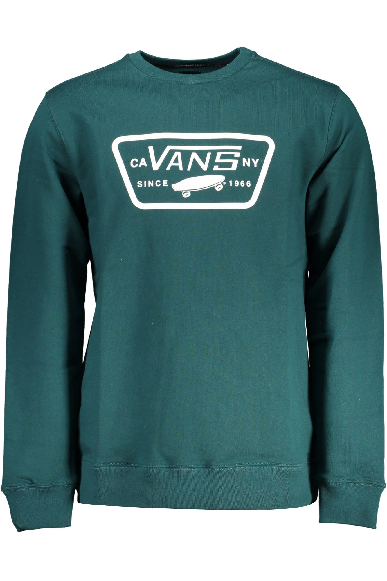 VANS FELPA SENZA ZIP UOMO VERDE TAGLIA = S