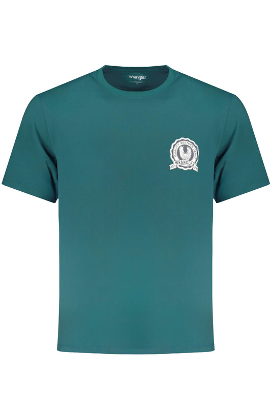 WRANGLER T-SHIRT MANICHE CORTE UOMO VERDE TAGLIA = M